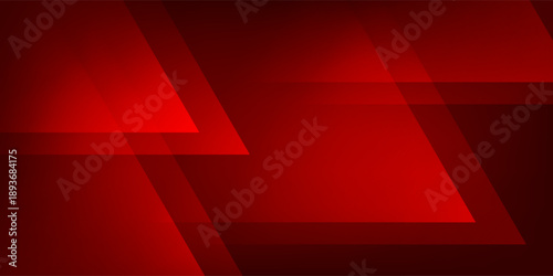 red background geometry for banner, sales promotion, flyer, cover, brochure, business presentation and wallpaper