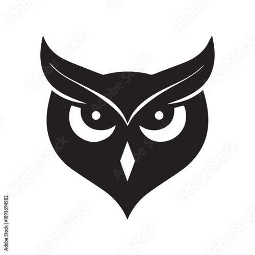 Smart Branding Combining Text And Owl Symbol