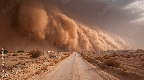 Dry Arid Weather Dust Storm