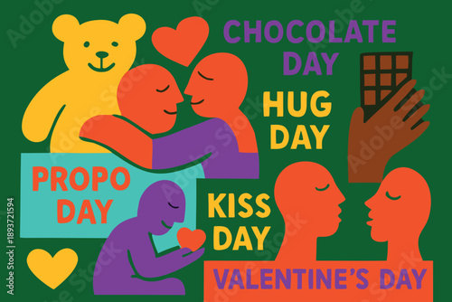 Sweet Moments From Hug To Valentine day