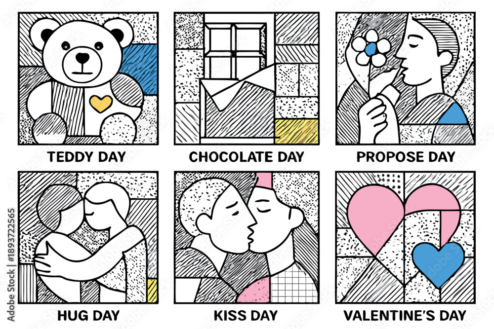 Obraz premium A Day Made for Love,Sweet Moments, Sweeter Love