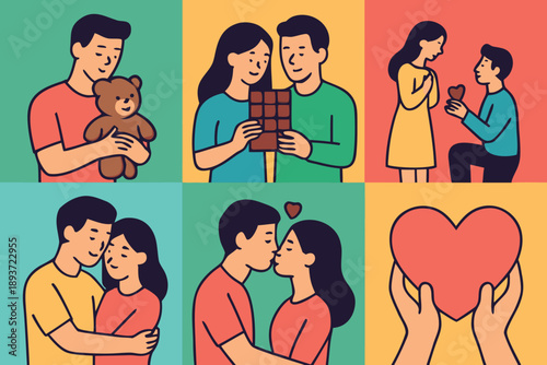 Sweet Moments From Hug To Valentine day