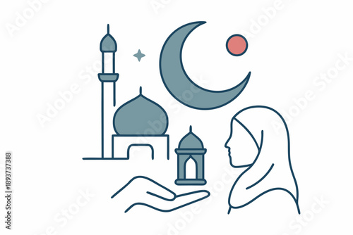 Moonlit Prayers, Hearts Filled With Peace