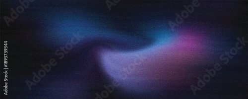 Smooth gradient background with artistic noise and grain texture for innovative design elements