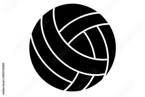 volleyball isolated on white background,  Volleyball icon