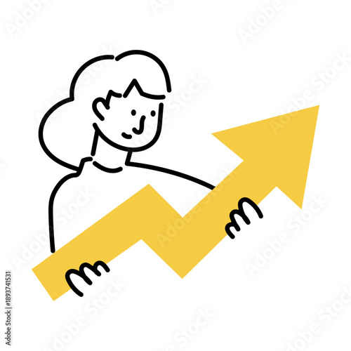 A hand drawn style illustration showing a clock
