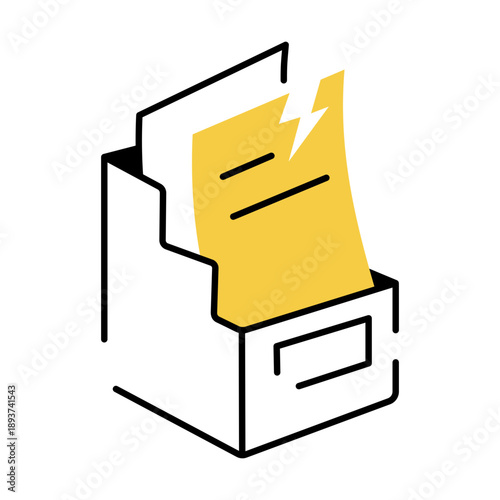 A hand drawn style illustration showing a clock
