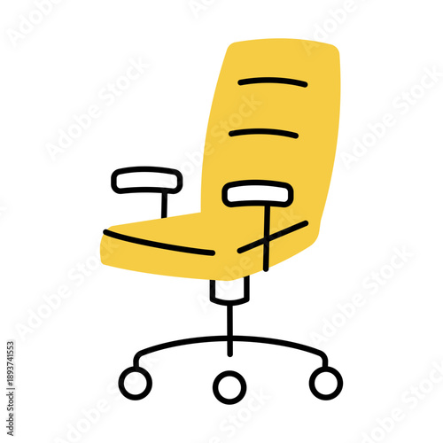 A hand drawn style illustration showing a clock
