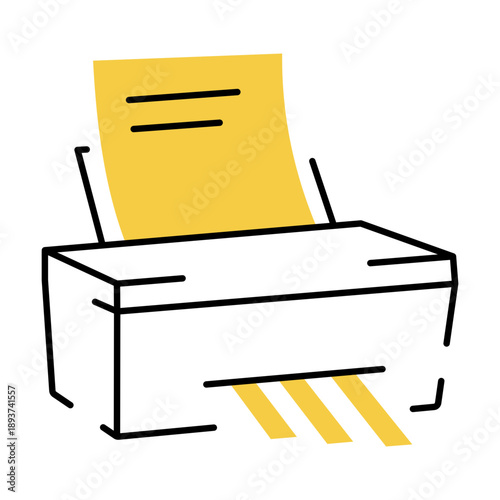 A hand drawn style illustration showing a clock
