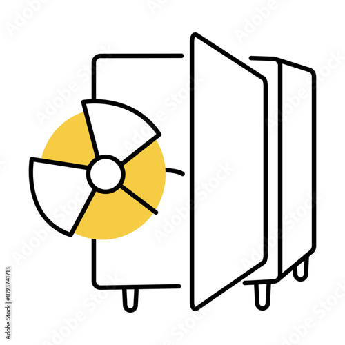 A hand drawn style illustration showing a clock
