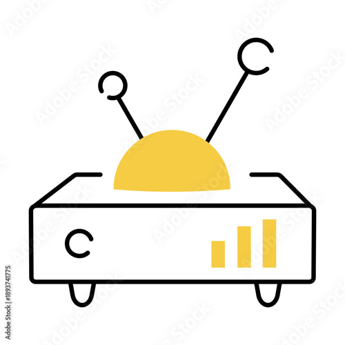 A hand drawn style illustration showing a clock
