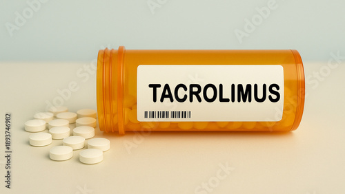 Fotografía Tacrolimus is an immunosuppressive agent used to prevent organ transplant reject