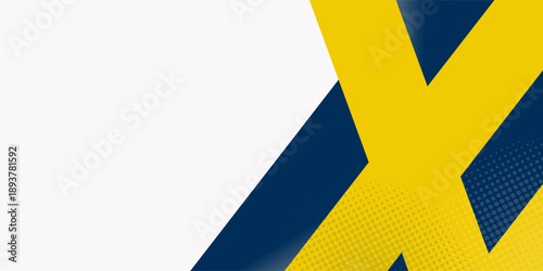 Abstract background modern hipster futuristic graphic. Yellow background with stripes. Vector abstract.