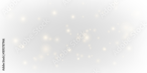 A soft cloud of golden dust floats gently, scattering tiny shimmering particles and creating a warm radiant glow. PNG