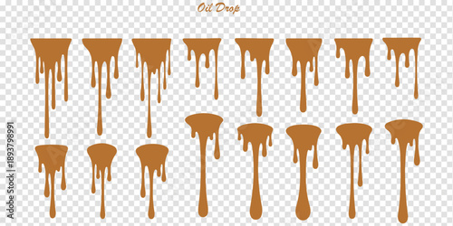 Ink drip and blob paint, splatter and splash set. Black dripping ink. ink seamless pattern. Liquids dripping paint drop. Various dripping black paint