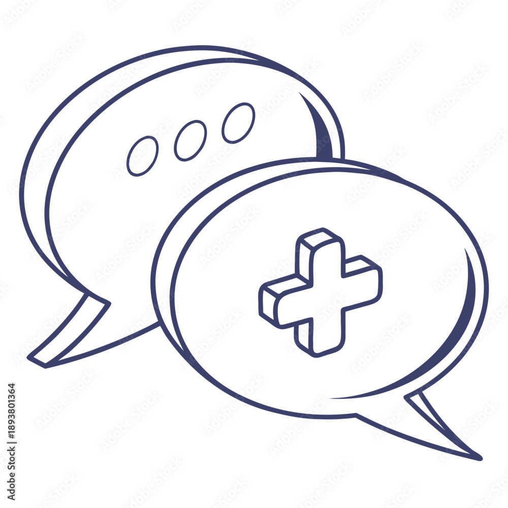 Obraz premium Medical conversation