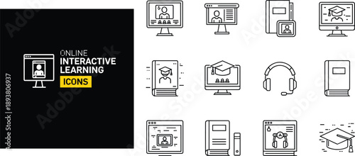 Professional time date and location line icon set featuring hourglasses, alarm clocks, calendar schedules, world maps, navigation pins, and global tracking symbols for design.