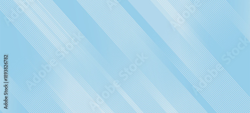 Paper Cut Blue color background abstract art vector