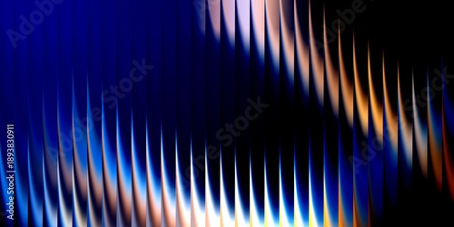 Photos Abstract vibrant glass ripple distortion background with glass texture blue and