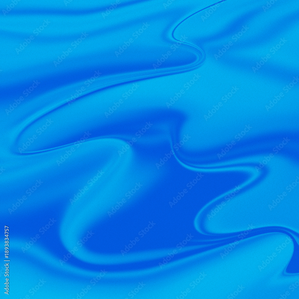 Obraz premium Vibrant blue liquid wave pattern with smooth flowing curves