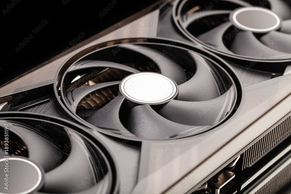 Photography A modern computer graphics video card