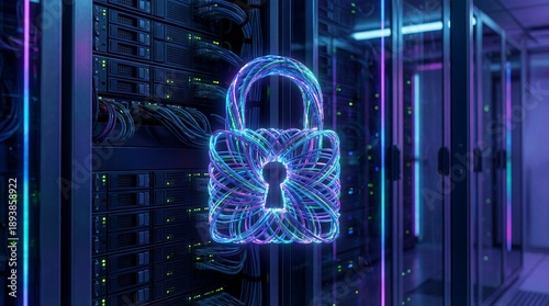 Digital Security Concept: A...