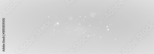 Bright Christmas magic dust effect