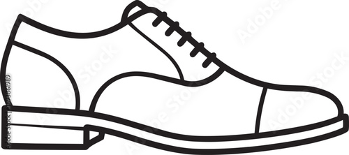 Trendy women heeled mule slide shoe line icon for summer fashion