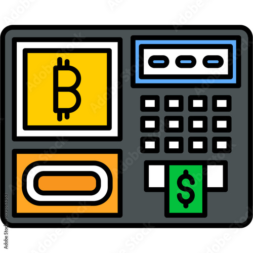Bitcoin Atm Icon