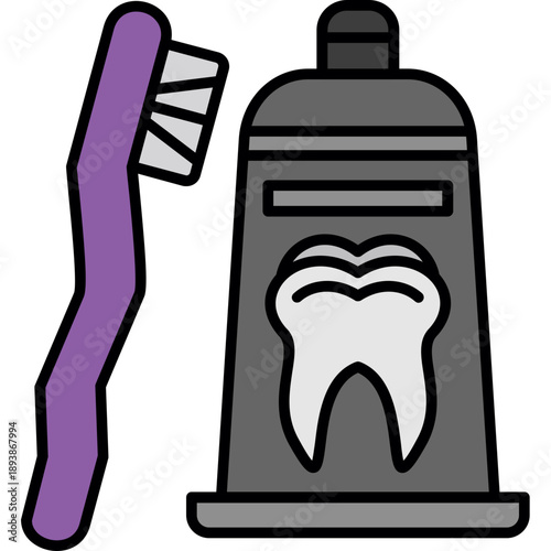 Toothpaste Icon