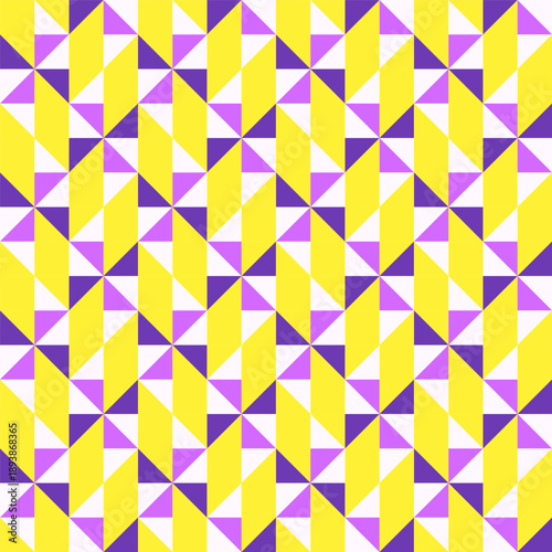 Geometric precision aesthetic, color block tessellation modern seamless vector patterns. Neutral retro colors. Repeatable design for fabric collection, wallpapers,