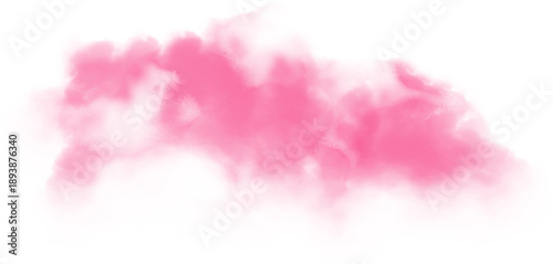 Watercolor stain decoration