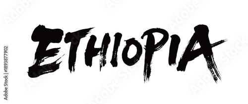 ETHIOPIA Handwriting

