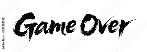 Game Over Handwriting
