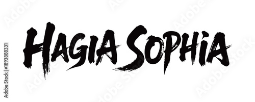 HAGIA SOPHIA Handwriting
