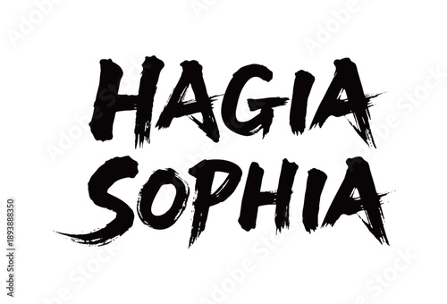 HAGIA SOPHIA Handwriting
