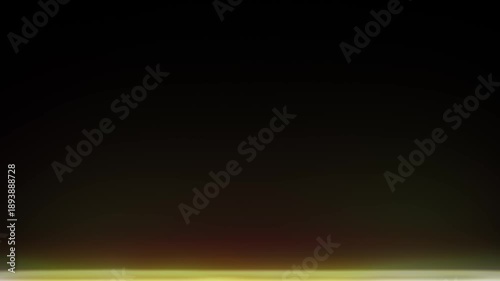 Abstract Film Burn Light Effect with Retro Cinematic Style