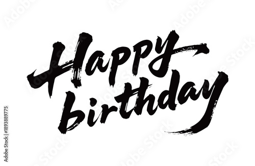 Happy birthday Handwriting
