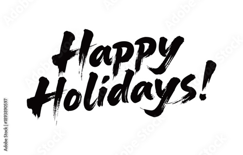 Happy Holidays! Handwriting
