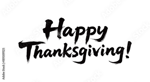 Happy Thanksgiving!Handwriting
