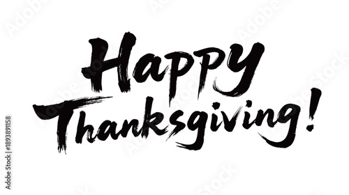 Happy Thanksgiving!Handwriting
