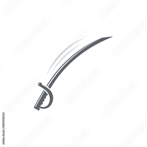 Dynamic Saber Stroke Icon