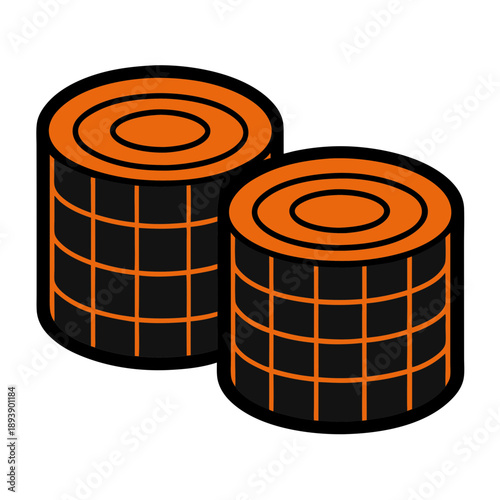 Rolls of Galvanized Wire Mesh Fencing for Construction and Security Projects