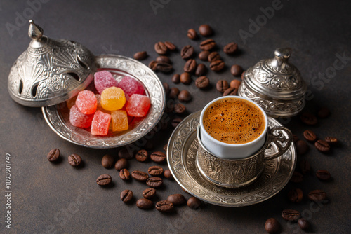 A cup of Turkish coffee or ...