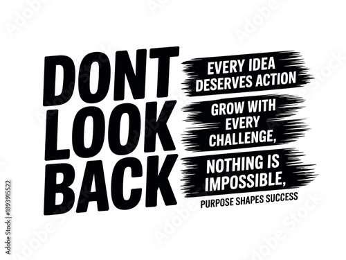 A motivational poster with a powerful message about success and personal growth