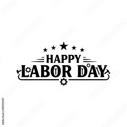  Happy Labor Day typography for holiday designs