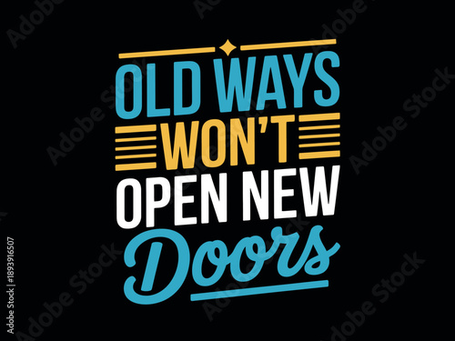 A motivational quote about change and progress on a black background