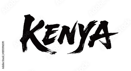 KENYA Handwriting
