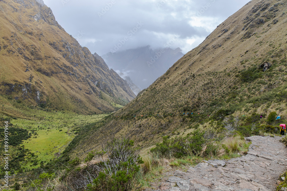 Obraz premium THe Inca Trail to Machu Picchu