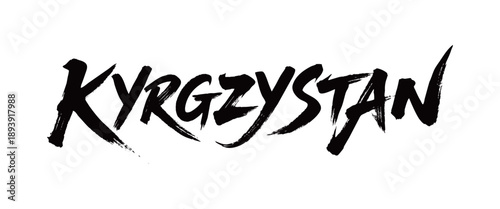 KYRGYZSTAN Handwriting
